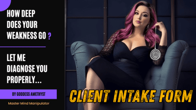 Client Intake Form- Corrupt Counseling From Goddess Amethyst
