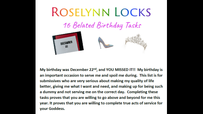 16 Belated Birthday Tasks 2022