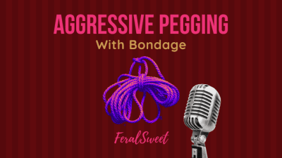 Aggressive Pegging With Bondage
