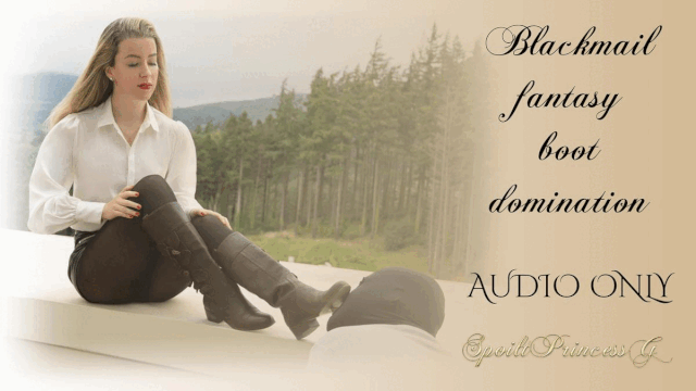 Blackmail-Fantasy Boot Domination Audio Only