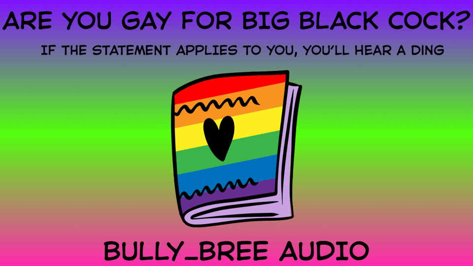 Are You Gay For BBC? Audio