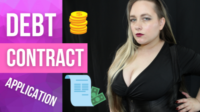 The Ultimate Findom Debt Contract Application (Pdf)