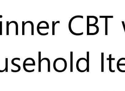 Beginner Cbt W Household Items Audio
