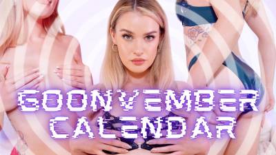Goddess Lucie's Goonvember Calendar Gooner Training No Nut November Gooning Tasks