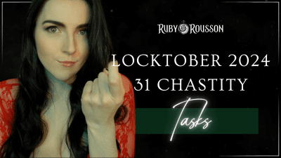 31 Chastity Tasks Locktober 2024