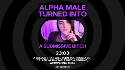 Alpha Male Turned Into A Submissive Bitch Unscripted Erotica