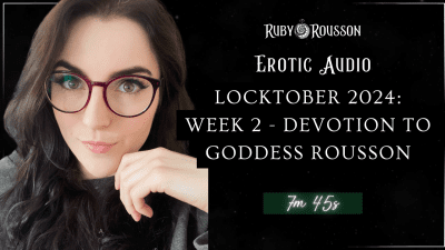Locktober 2024: Week 2 Devotion To Goddess Rousson