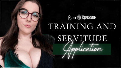 Application For Training And Servitude
