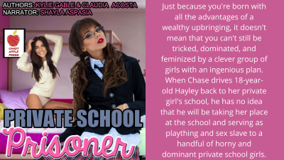 Private School Prisoner Written By Kylie Gable And Claudio Acosta Narrated By Shayla Aspasia