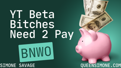 Beta Bitches Pay Black Goddesses
