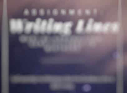 Writing Assignment: Treat Me Like A Goddess