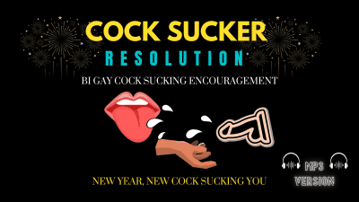 Cock Sucker Resolution ASMR- Bisexual Reprogramming With Countess Wednesday- Gay Encouragement, Cock Sucking, Cock Worship MP3 Audio Only