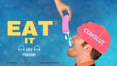 Eat It- Interactive CEI Task With Countess Wednesday- Cum Eating, Sensual Domination, ASMR MP3 Audio Only