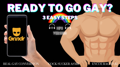 Real Gay Conversion- Easy 3 Step Guide From Countess Wednesday To Becoming A Real Cock Sucker Using Grindr- Gay Encouragement, Bi Encouragement, Cock Sucking ASMR Audio Only Mp3