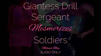 Giantess Drill Sergeant Shames & Mesmerizes Soldiers