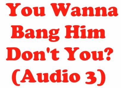 You Wanna Bang Him, Don't You? (Pt 3)- Encouraged Bi Audio Only