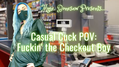Fuckin' The Checkout Boy: A Casual POV Cuck Fantasy [Audio Only]