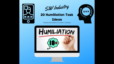 20 Humiliation Tasks