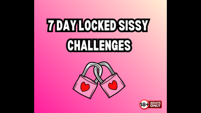 7-Day Locked Sissy Solo Challenges: Destroy Your Tiny Clitty With Daily Humiliation - No Unlock, Beta Bitch