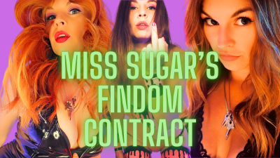 Miss Sugar's Findom Contract