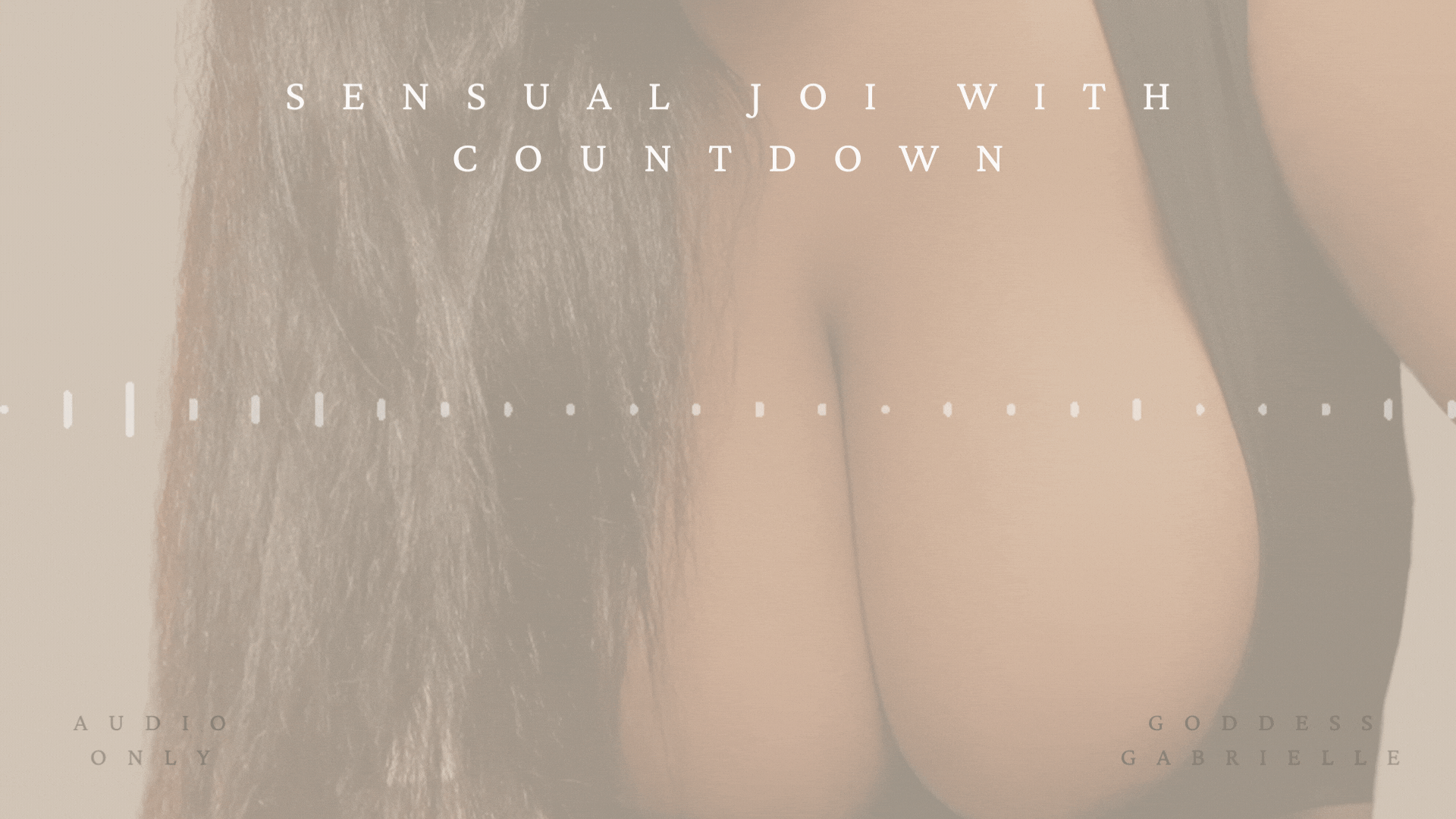 Sensual And Soft JOI With Ebony Femdom Goddess Gabrielle | Jerk Off Instructions With Countdown | Erotic Audio Clip (Mp3)