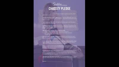 Chastity Pledge