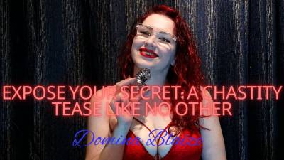 Expose Your Secret: A Chastity Tease Like No Other Audio