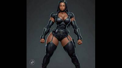 Vore Giantess Ebony Goddess Has An Insatiable Hunger For Tinys