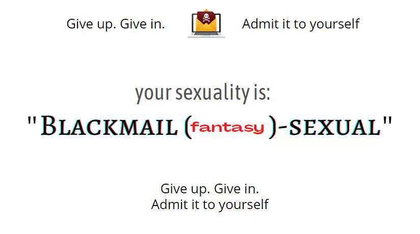 You Are Blackmail-Fantasy Sexual (Mp3)
