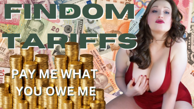 Audio Only: Findom Tariffs