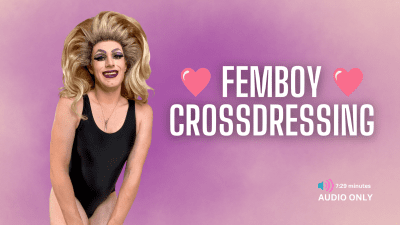 Femboy Crossdresser In My Lingerie (Audio Only!)