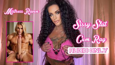 Sissy Slut Cum Rag- Audio Only