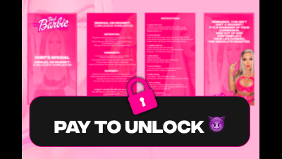 Sensual CEI Dessert Task: "Cum-Licious Humiliation"