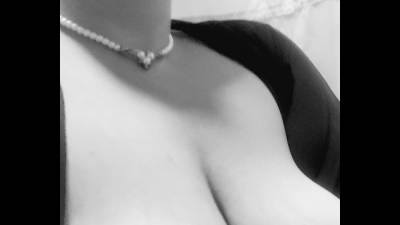 Breasts In Black And White