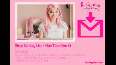 Thesissyguide Sissy Mailing List One Time Fee $5