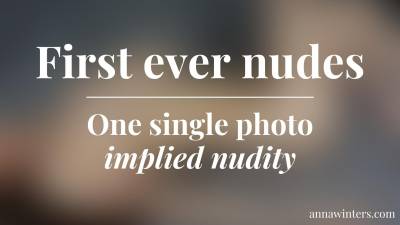 First Ever Nude Implied Nudity Photo