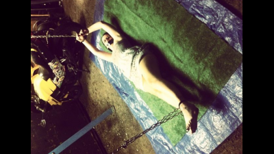 Chained Up In Garage