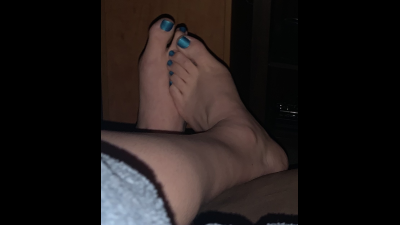 Blue Nails