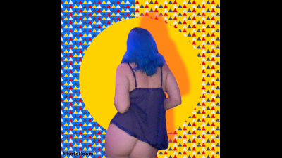 Booty In Blue Babydoll