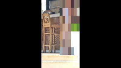 Public Pool!My Cuckold Husband Filming Me Secretly Teasing The Bartender