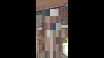 Public Pool!My Cuckold Husband Filming Me Secretly On The Bar..I'm Teasing The Bartender