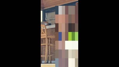 Public Pool!My Cuckold Husband Filming Me Secretly Teasing The Bartender