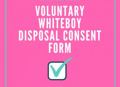 Voluntary White Boy Disposal Consent Form Page 2 Of 2