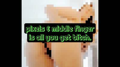 Pixels & Middle Finger