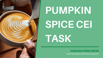 Pumpkin Spice CEI Task