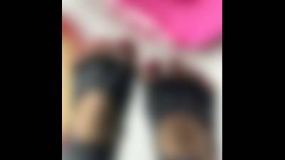 Feet In Yoga Toe Separated Socks Feet Fetish Findom Foot