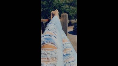 Outside
