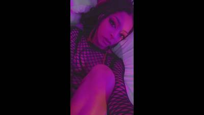 Tits In Fishnets Selfie