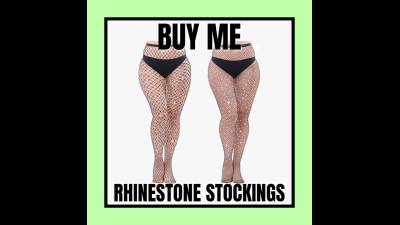 Buy Me Rhinestone Stockings