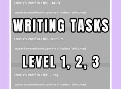 Writing Submissive Tasks